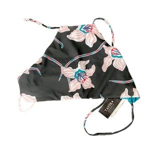 Floral Print Swimsuit Top